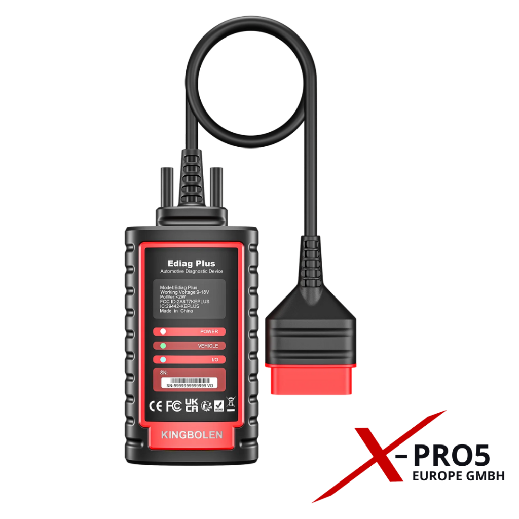 Advanced Diagnostics KINGBOLEN Ediag Plus OBD2 Scanner XPRO5