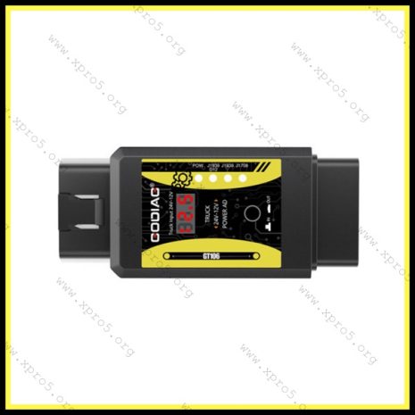 Godiag GT106 Plus OBD2 Diagnostic Adapter and Power Supply Tool Godiag GT106 Plus OBD2 adapter – automotive diagnostic power supply and ECU programming support tool