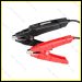 Launch BST-360 Bluetooth battery tester close-up – red and black diagnostic clamps for 12V automotive batteries